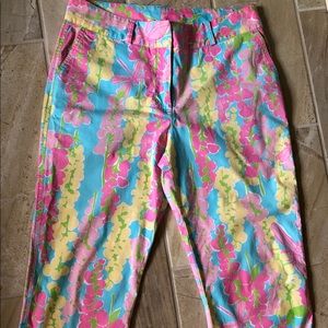 Lilly Pulitzer Snappy Dragonfly Liza Capris 10